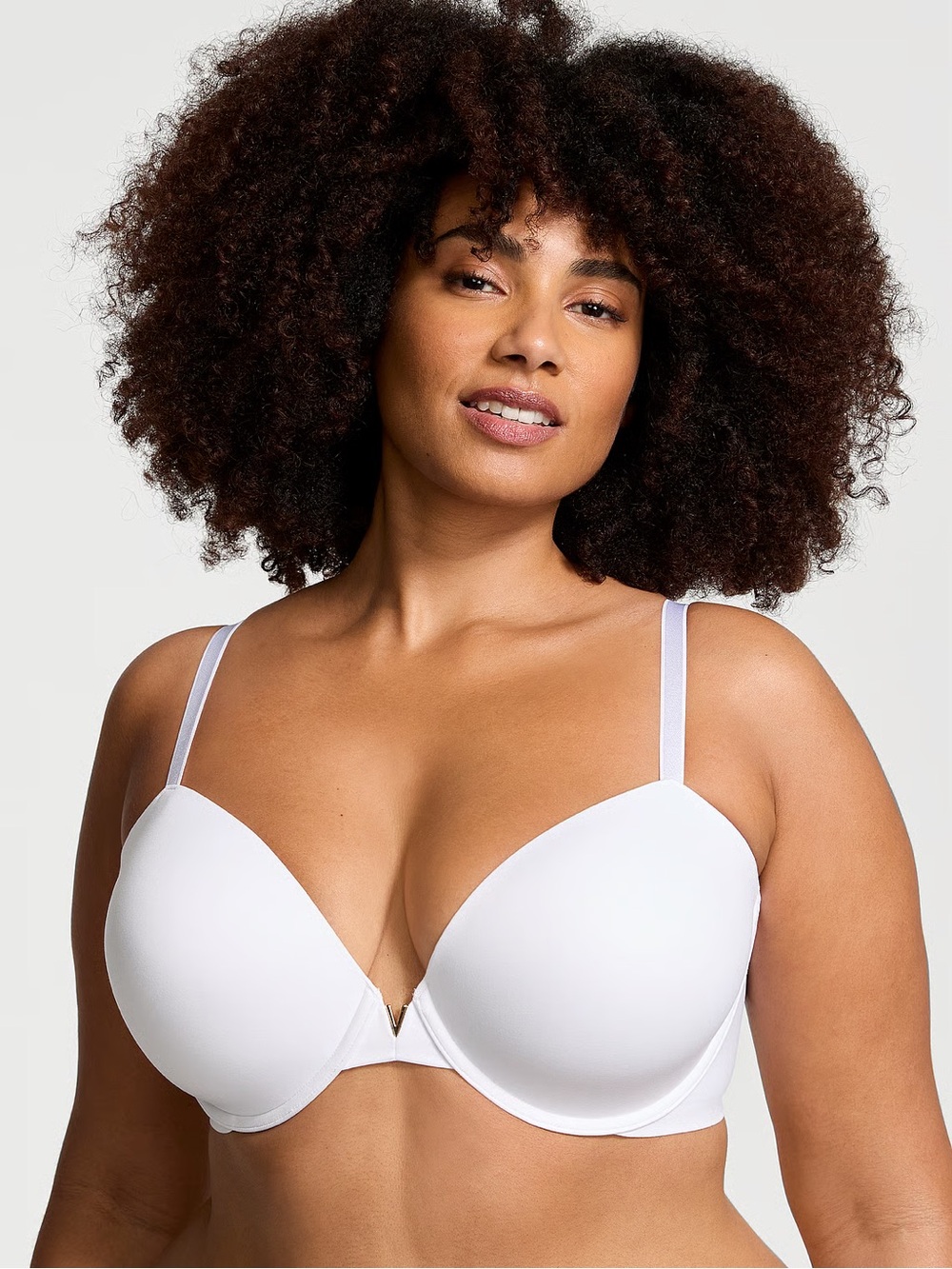 LOVE CLOUD Smooth Lightly Lined Plunge Demi Bra